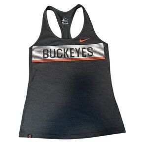 Nike Women's Gray Buckeyes Tank Top